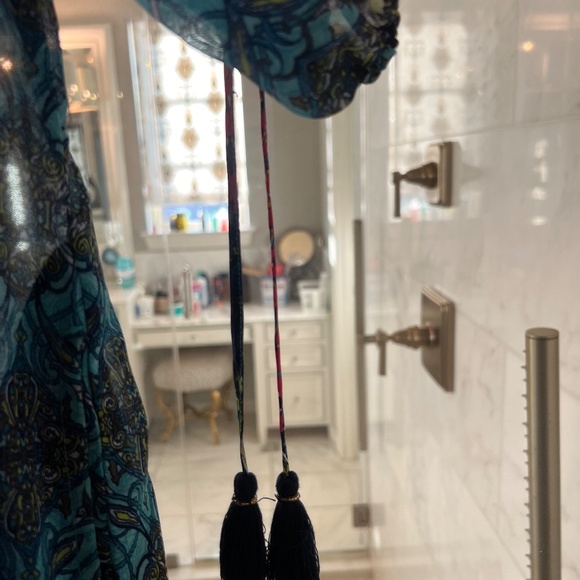 Sun-Kissed On Georgette Off-The-Shoulder Maxi Dress - Picture 9 of 15